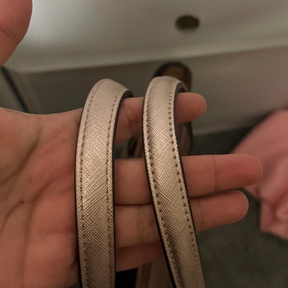 Kate Spade Glitter Rose Gold Sparkling Tote - Picture 9 of 11